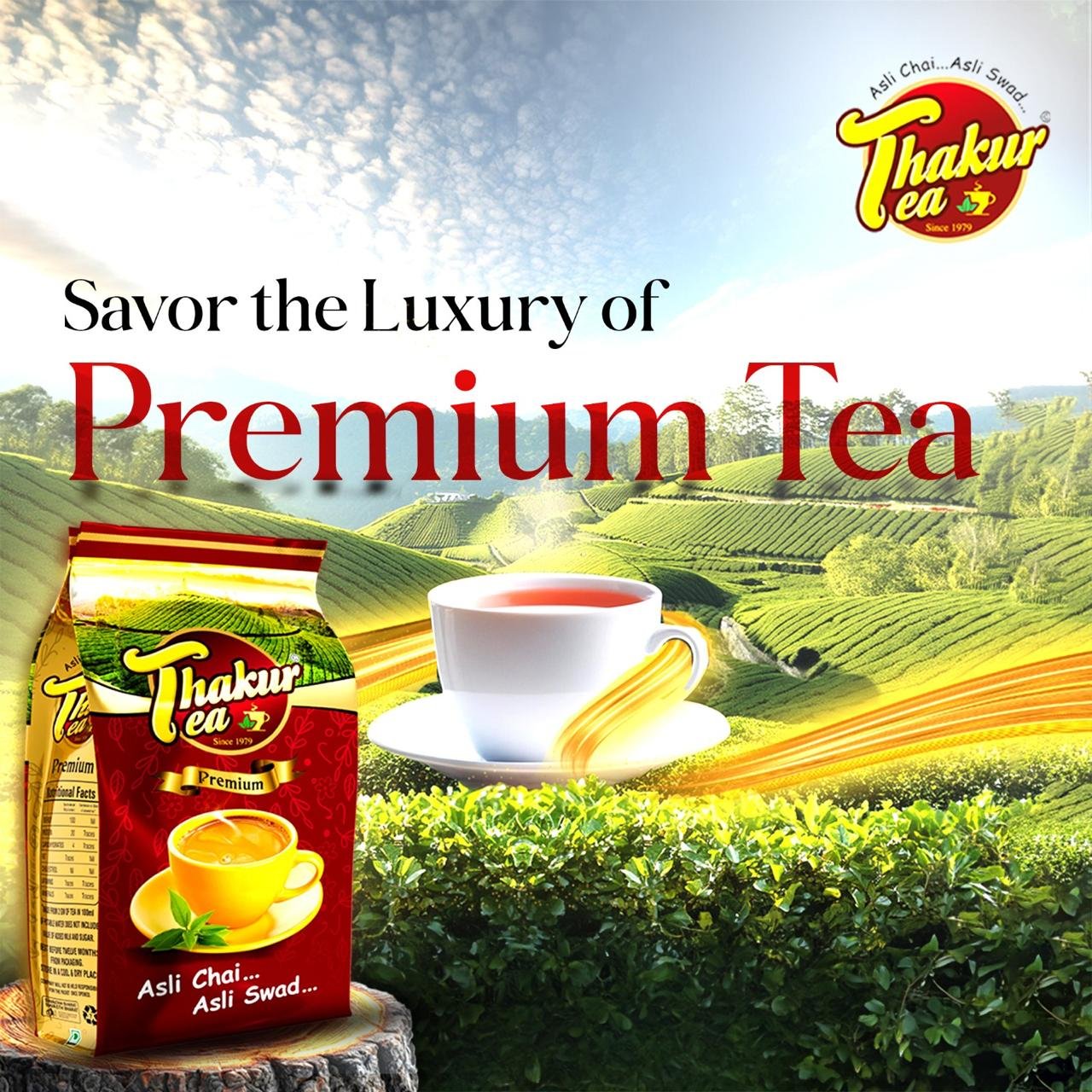 India is a tea Indian Tea Brand: Experience the Luxury Flavour of Thakur Tea